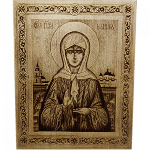 Икона большая Святая Матрона с полями Икона большая Святая Матрона с полями