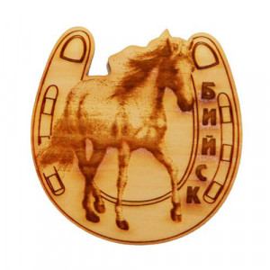 Подкова "Лошадь С Регионом"(Магнит)